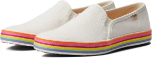 Keds Double Decker KS Canvas/Webbing Snow White 5 B (M)