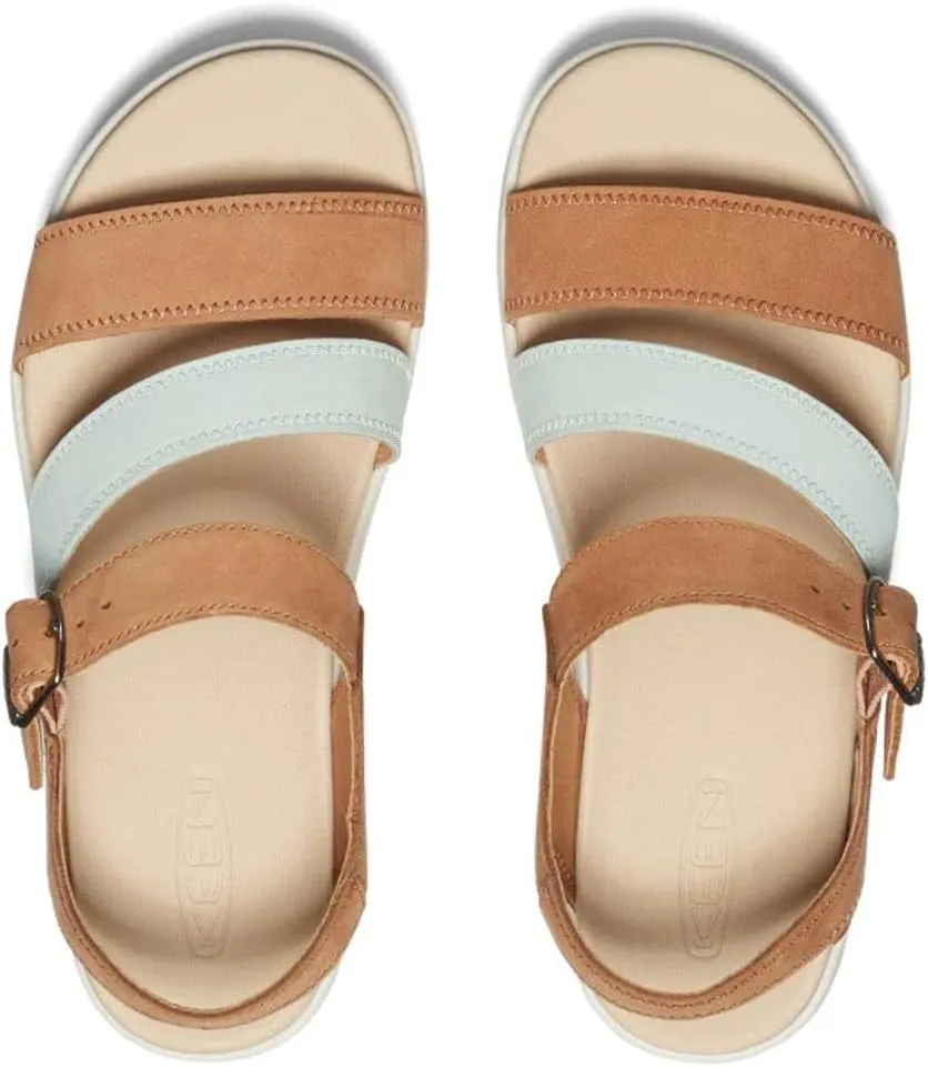 KEEN Women's Ellecity Backstrap Open Toe Adjustable Comfortable Platform Wedge Sandal