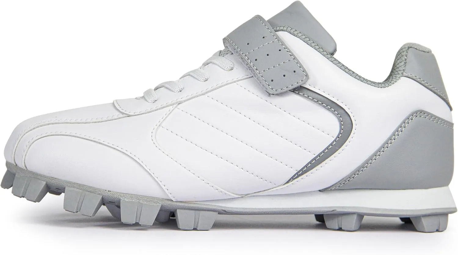 Kids Baseball Cleats - Youth Rubber Molded Softball Cleat - Boys Girls Low Top Athletic Shoes