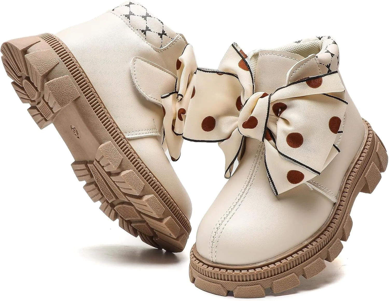 Kids Boots Bright Color Side Zipper Cute Ankle Boots