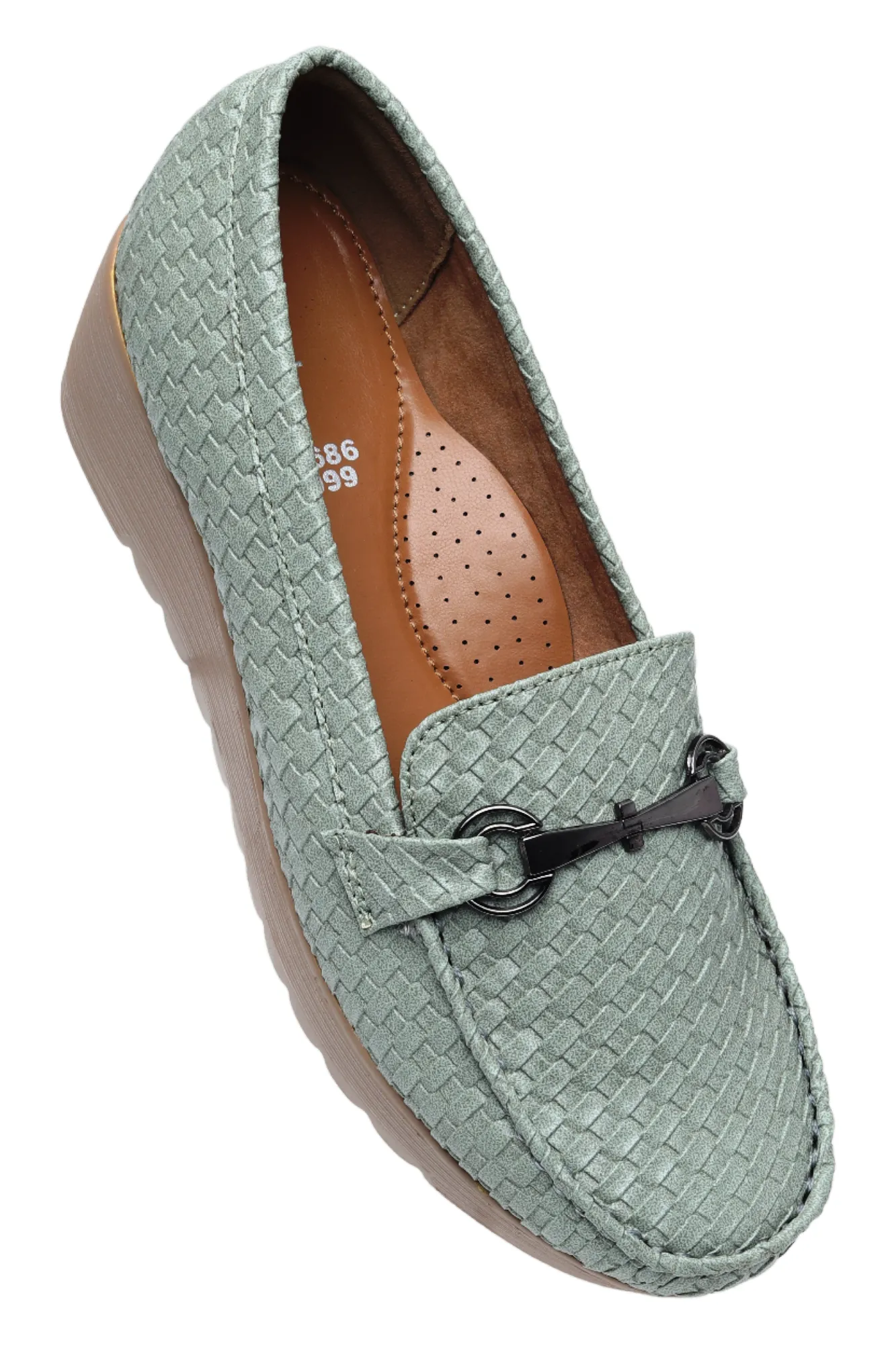 LADIES HEEL BELLY SHOE 96686