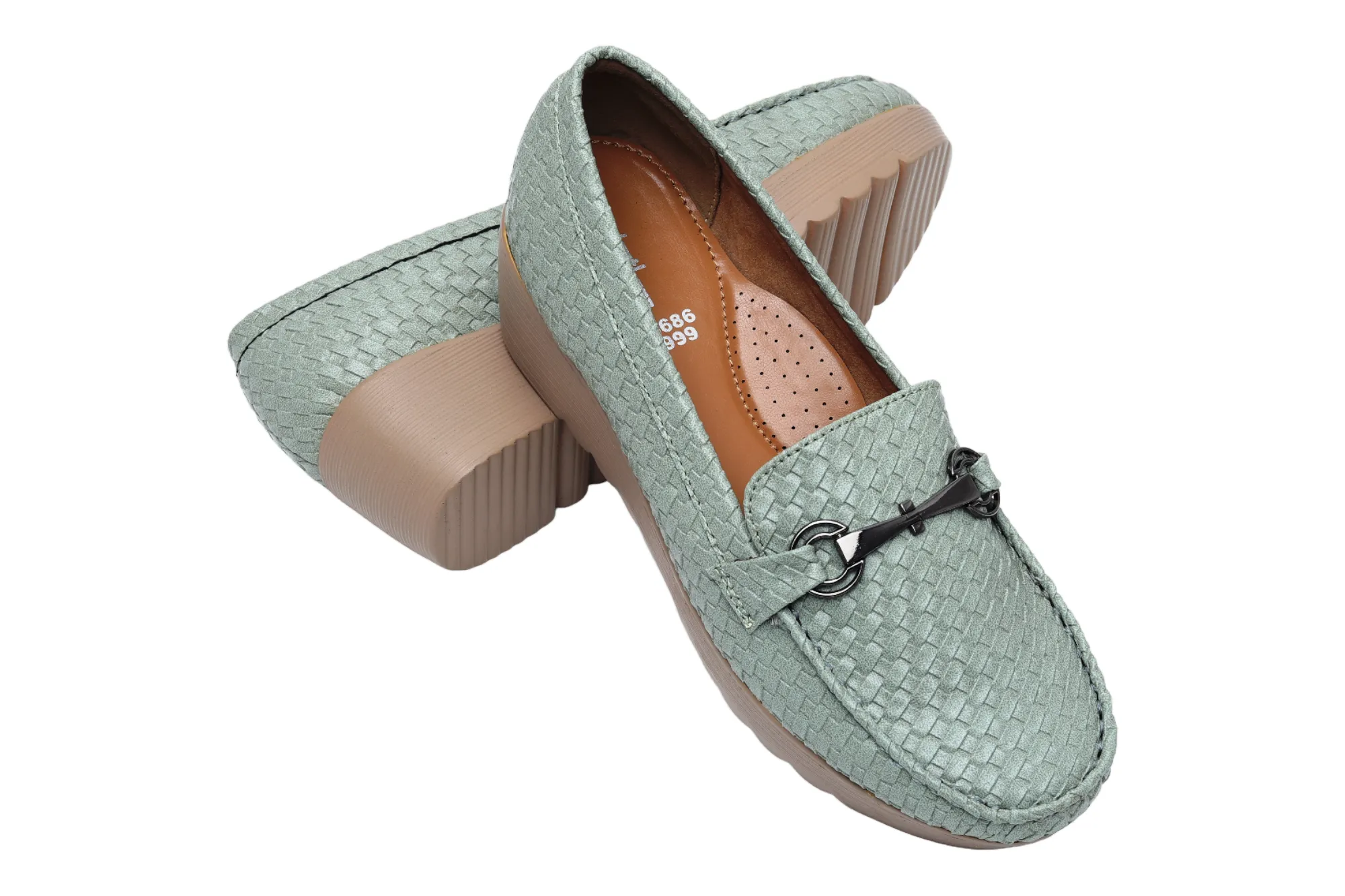 LADIES HEEL BELLY SHOE 96686