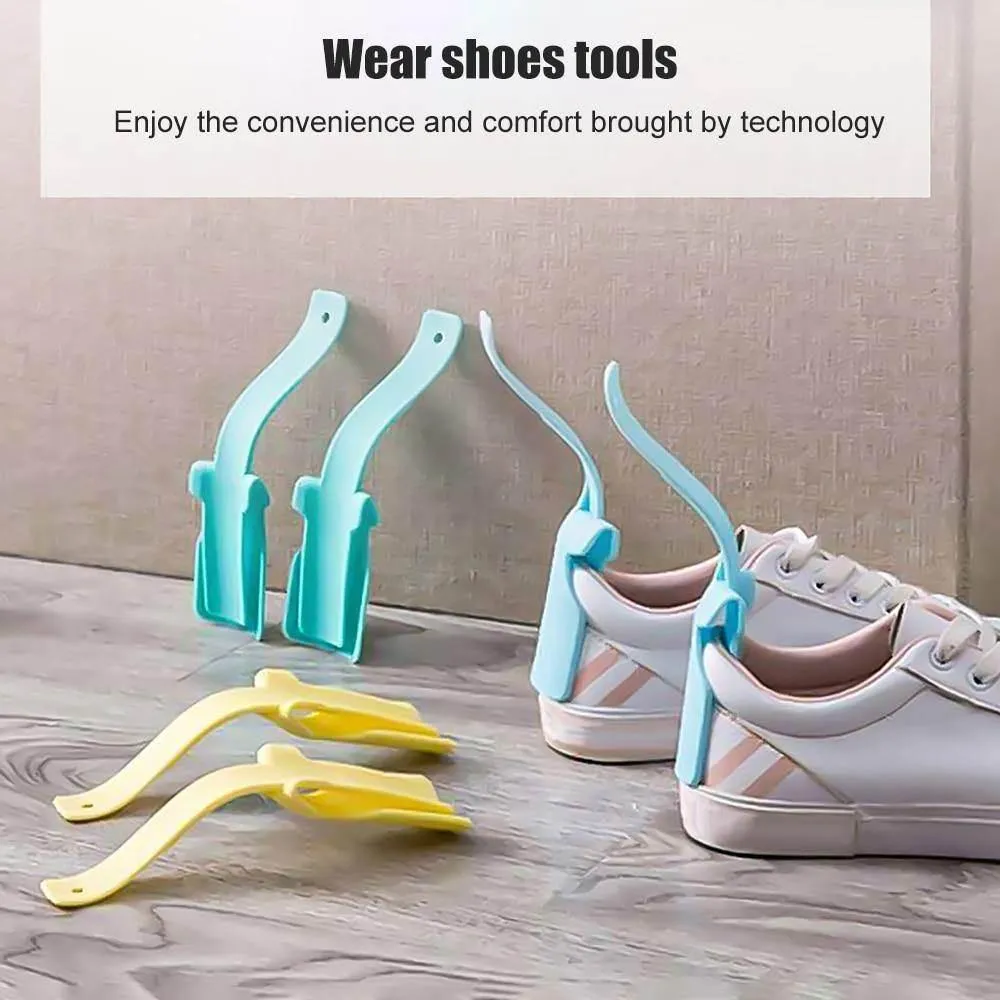 Lazy Shoe Horn Set - 2 Pieces for Easy Footwear Access
