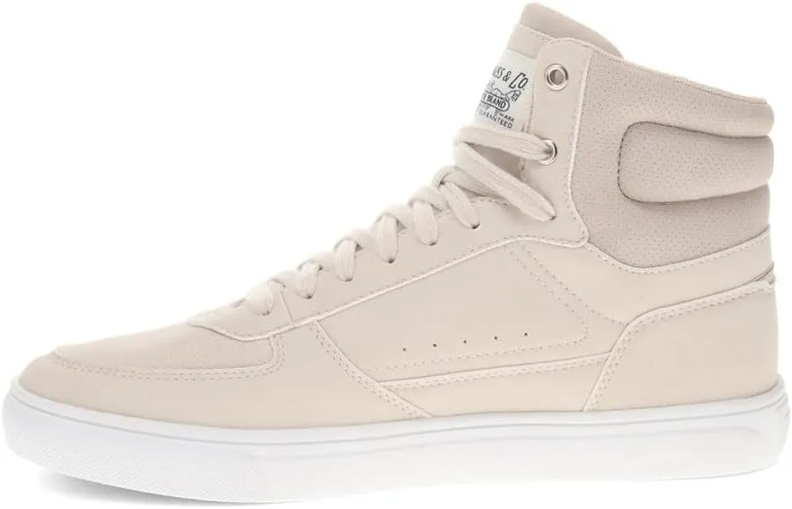 Levi's Mens Liam Hi Synthetic Leather Casual Hightop Sneaker Shoe