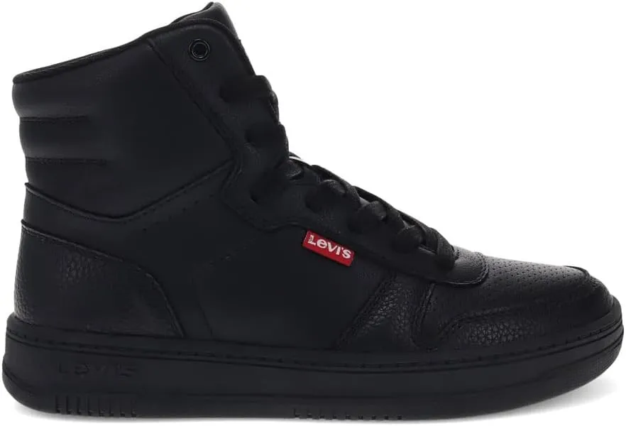 Levi's Womens Drive Hi Synthetic Leather Casual Hightop Sneaker Shoe