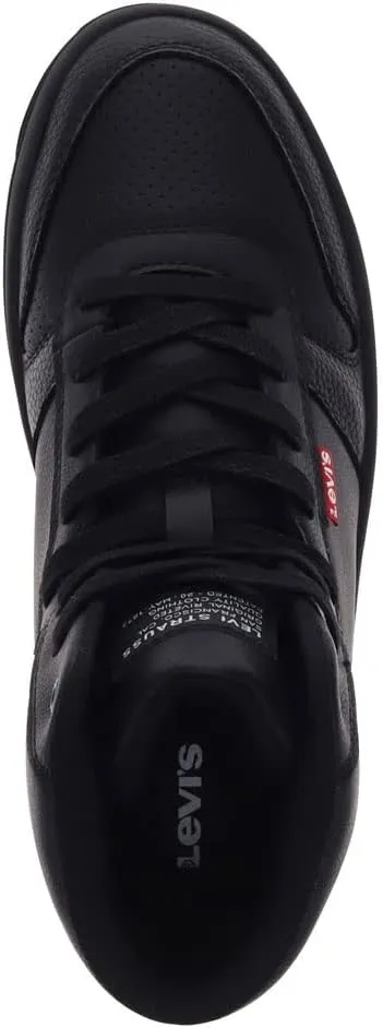 Levi's Womens Drive Hi Synthetic Leather Casual Hightop Sneaker Shoe