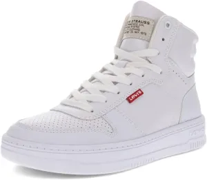 Levi's Womens Drive Hi Synthetic Leather Casual Hightop Sneaker Shoe