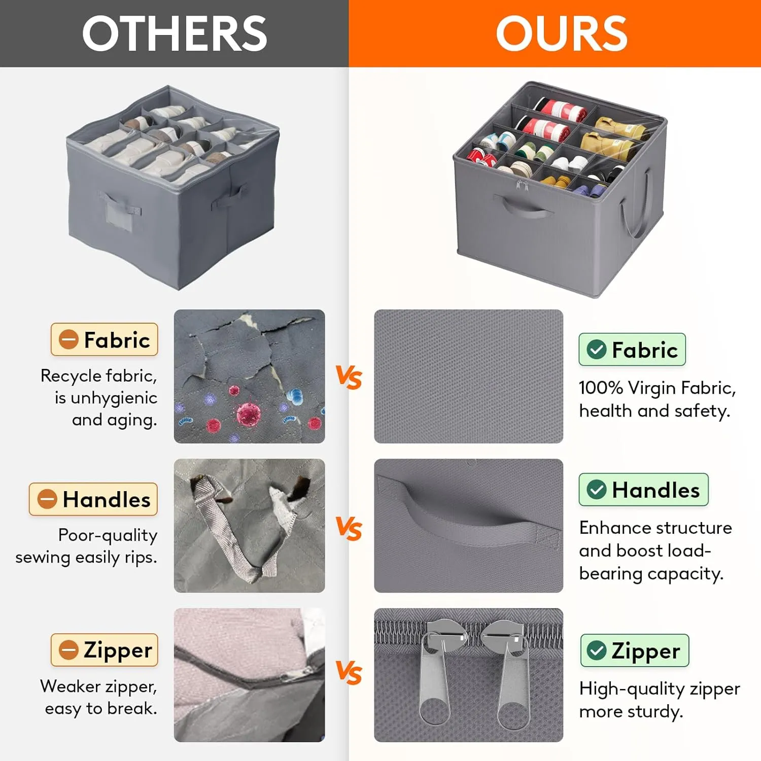 Lifewit Shoe Storage Organizer for Closet, Fits 12-16 Pairs, Large Shoe Box Storage Containers with Clear Cover and Reinforced Handles, Foldable Storage Bins Fit for Boots Heels Sneakers, 1 Pack Gray