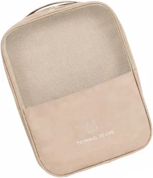 LIFKOME Travel Shoes Organizer Oxford Cloth Shoe Bag Compact Reusable for Outdoor Adventures