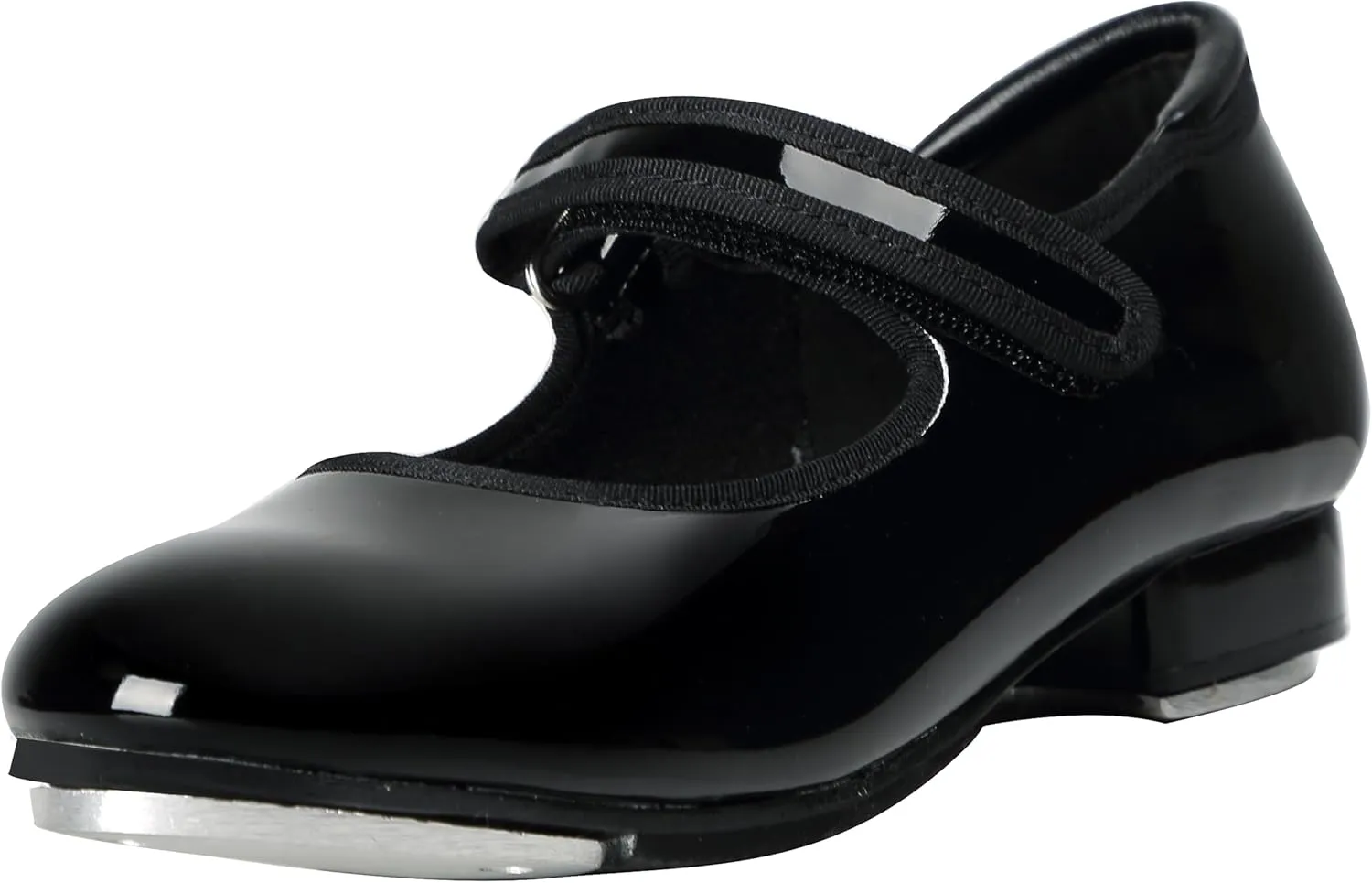 Linodes Easy Strap Tap Shoe Dance Flats for Girls and Boys (Toddler/Little Kid/Big Kid)