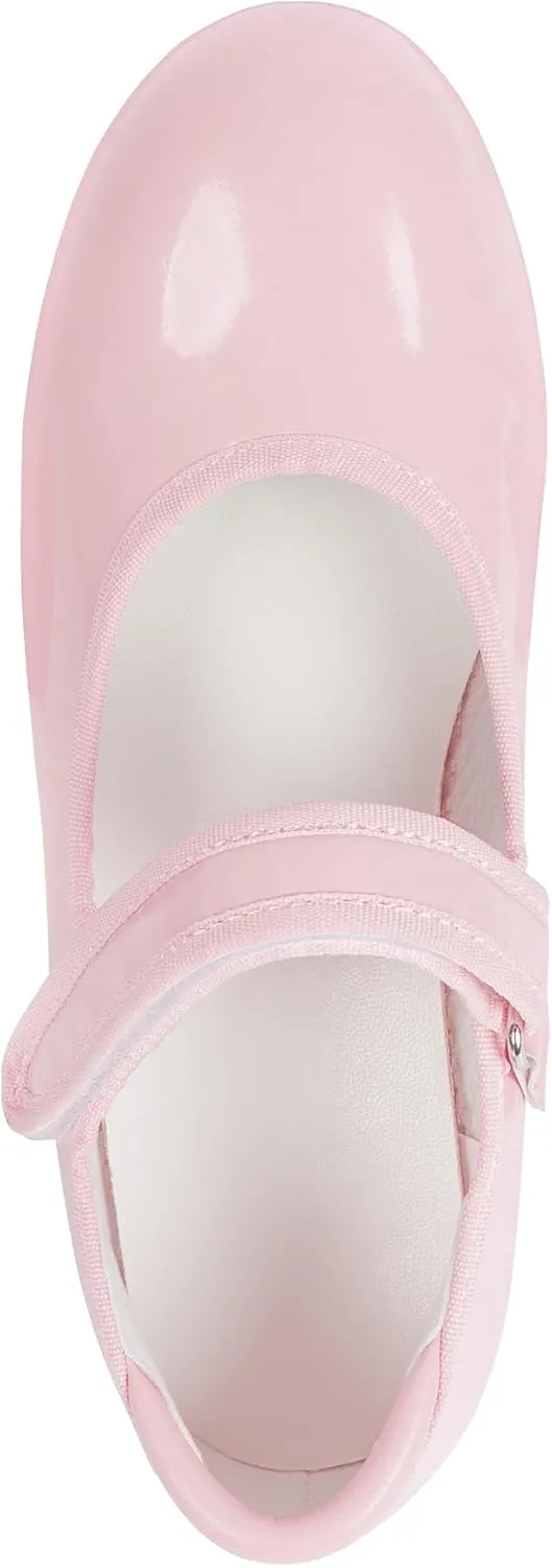 Linodes Economy Unisex-Child Easy Strap Tap Shoe for Girls and Boys Tap Flat