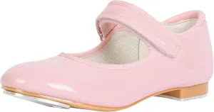 Linodes Economy Unisex-Child Easy Strap Tap Shoe for Girls and Boys Tap Flat