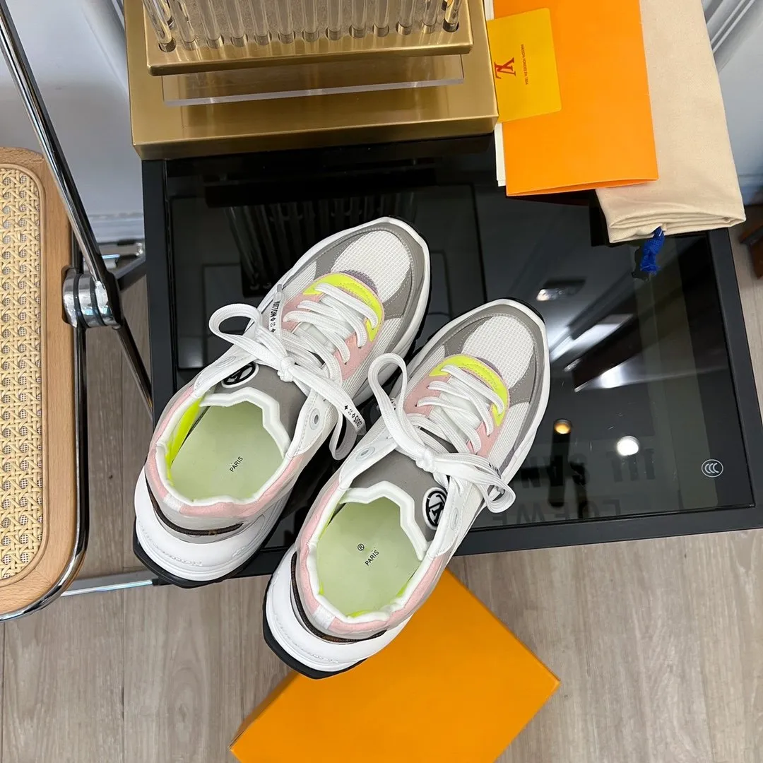 Louis Limited-stock deal Reliable delivery SNEAKER Vuitton PLANTAIN 55 GREEN RUN