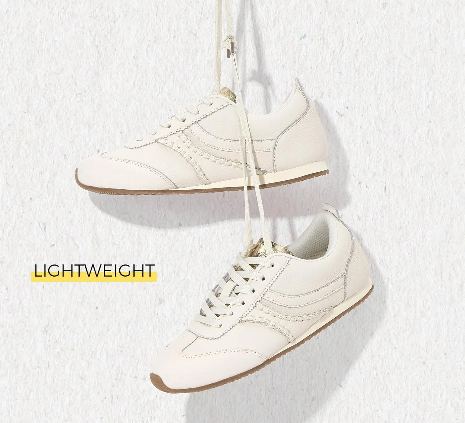LUCKY STEP Women's Fashion Sneakers Low Profile Trending Lightweight Comfortable Casual Walking Workout Retro Athletic Low Top Tennis Shoes