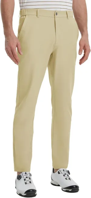 M MAELREG Golf Pants Men Lightweight with 5 Pockets - 30"/32"/34" Stretch Water-Resistant Casual Flat Front Mens Dress Pants