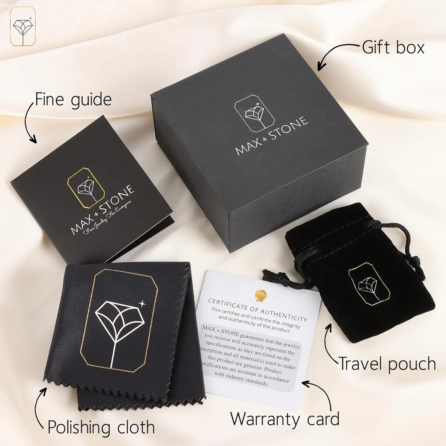 MAX   STONE Solid 14K Gold Single Comfy Flat Back Cartilage Gold Stud Earrings for Women | Hypoallergenic Cubic Zirconia Flatback Stud Earrings | Helix Tragus Piercing Jewelry
