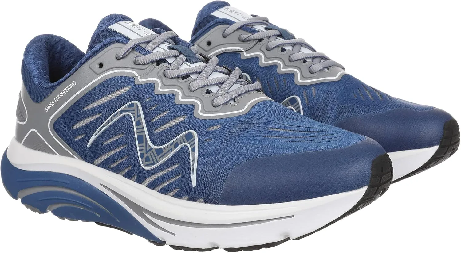 MBT Mbt-2000 Il Lace Up Running Shoes in Navy for Women