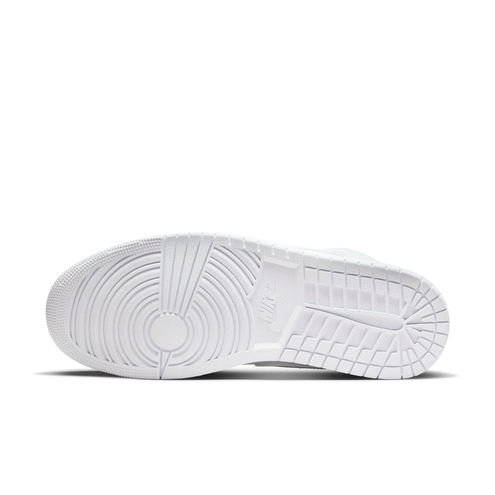 MEN'S AIR JORDAN 1 MID 'TRIPLE WHITE' 554724-136