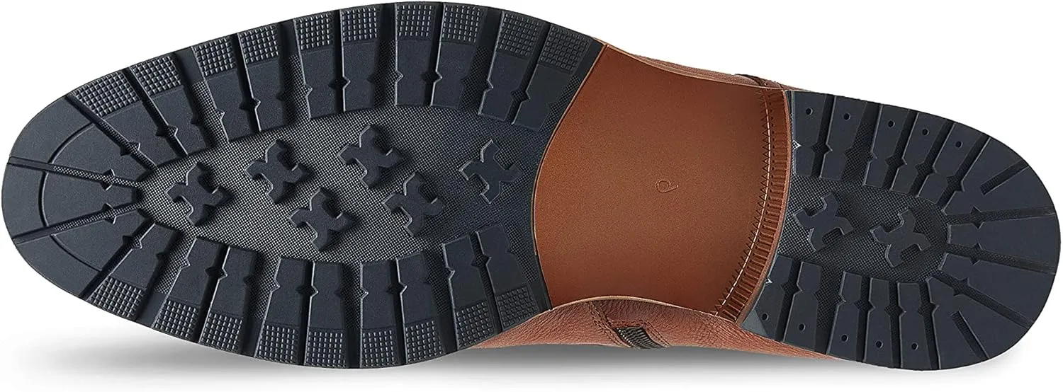 Mens Casual Chukka Boots Leather Dress Boots for Men