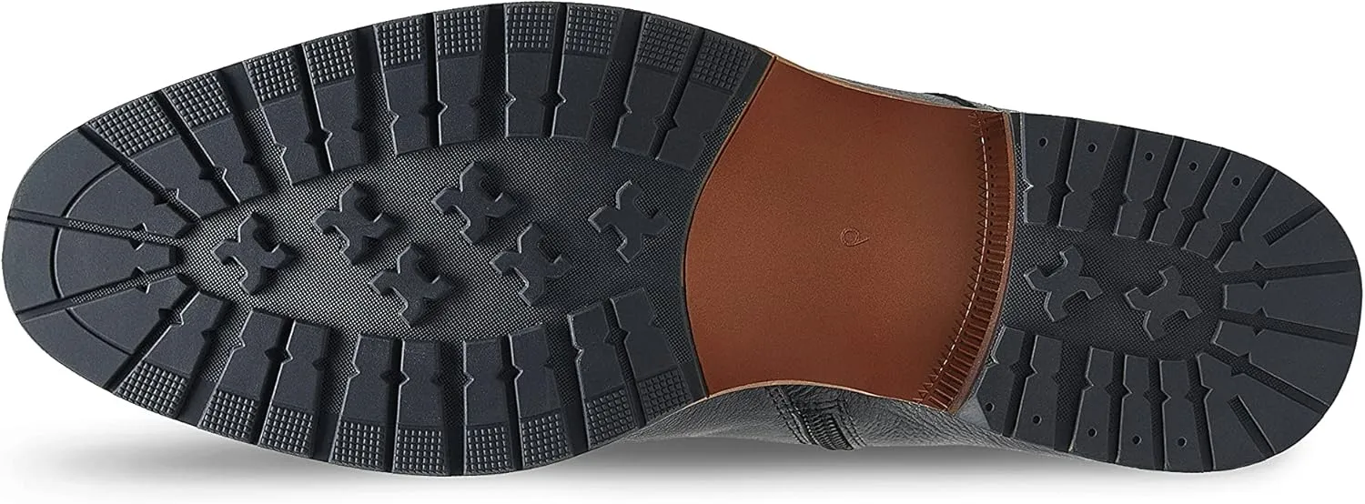 Mens Casual Chukka Boots Leather Dress Boots for Men
