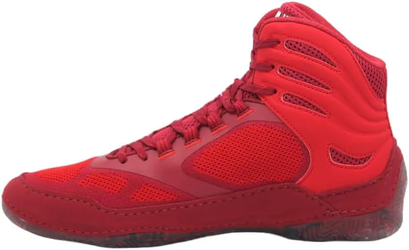 Men’s Endurance Wrestling Shoe | Sport Footwear Adult Youth Boys Girls Boxing MMA Wrestle BJJ NFHS Varsity College Size