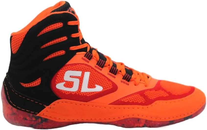 Men’s Endurance Wrestling Shoe | Sport Footwear Adult Youth Boys Girls Boxing MMA Wrestle BJJ NFHS Varsity College Size