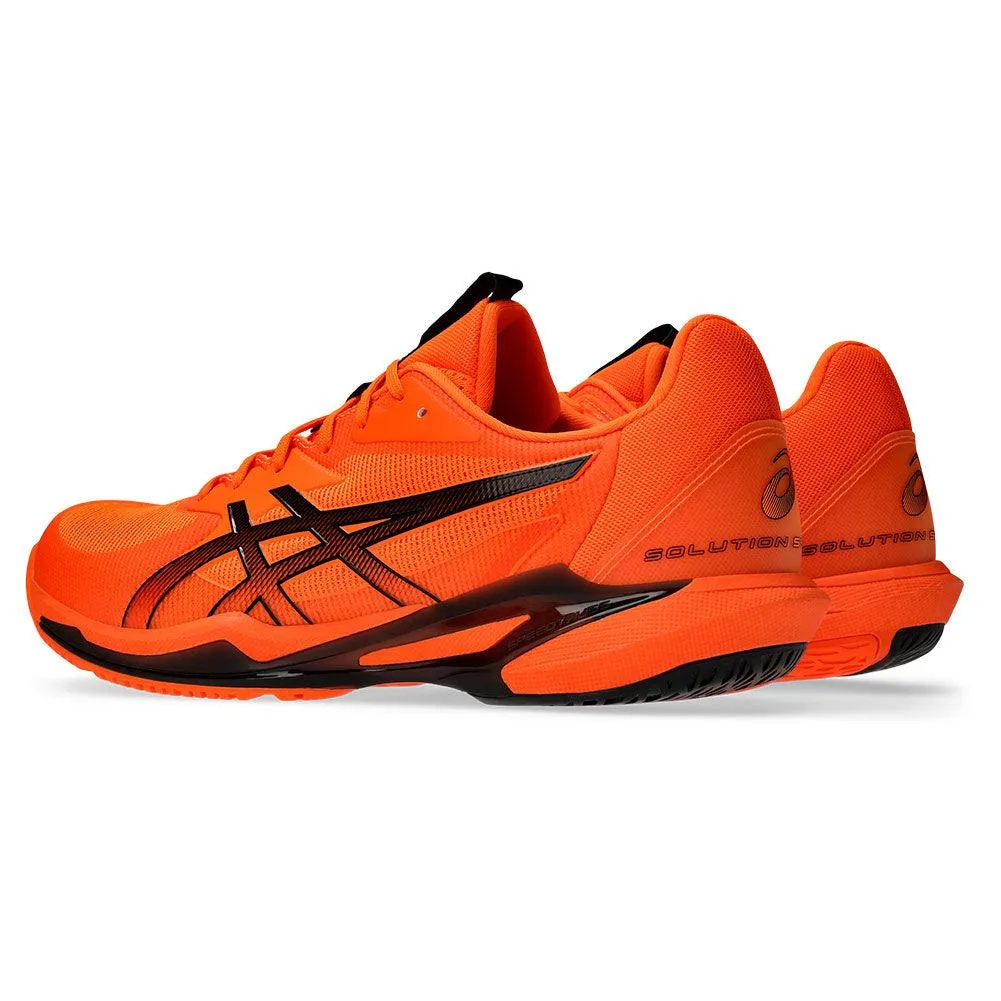 Men`s Solution Speed FF 3 Tennis Shoes Shocking Orange and Black