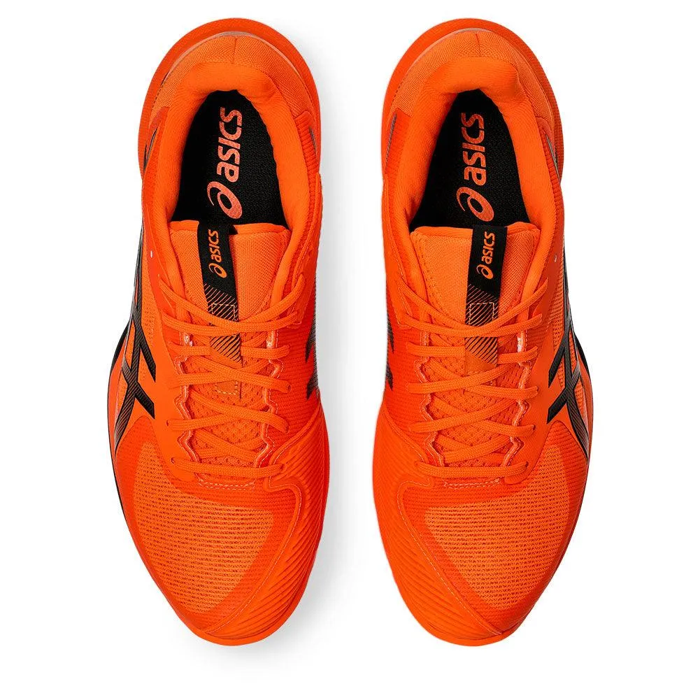 Men`s Solution Speed FF 3 Tennis Shoes Shocking Orange and Black