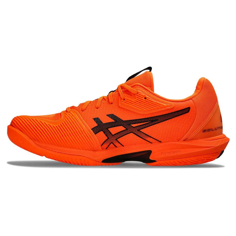 Men`s Solution Speed FF 3 Tennis Shoes Shocking Orange and Black