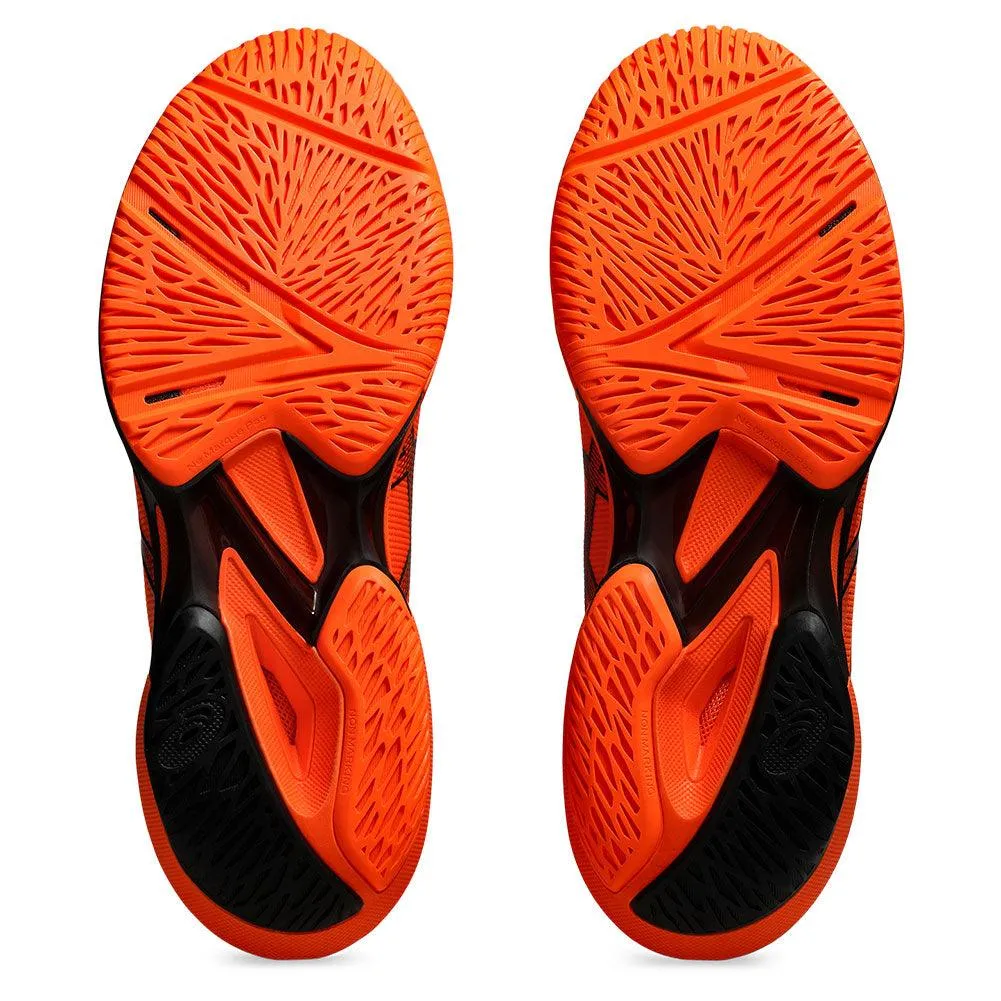 Men`s Solution Speed FF 3 Tennis Shoes Shocking Orange and Black