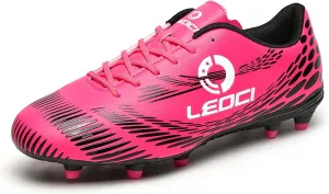 Men's Women's Firm Ground Soccer Cleats Outdoor/Indoor Boys Girls Professional Futsal Football Training Sneakers