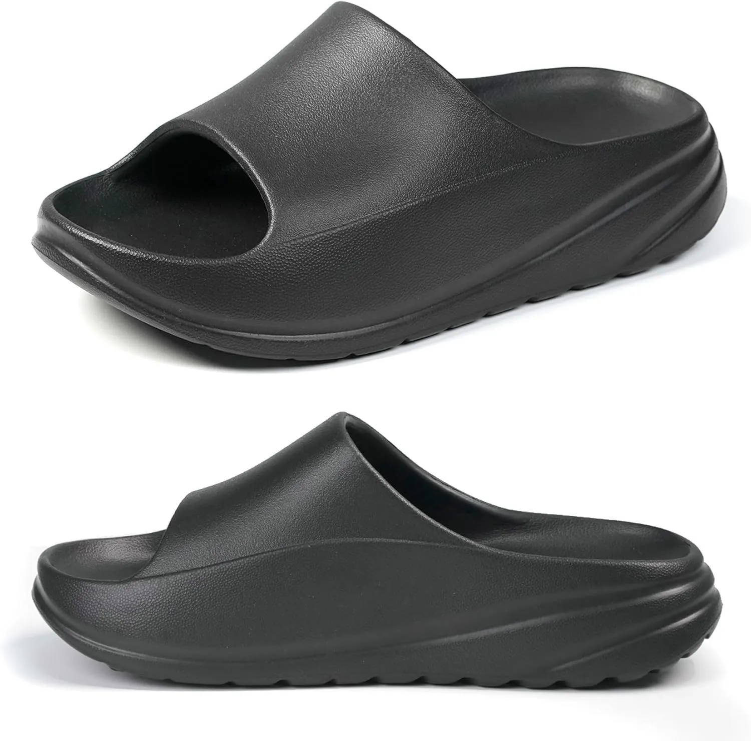 Mens/Womens Sandals Recovery Non-slip Slides with Arch Support Comfy Soft Cloud Pillow Feeling Slippers