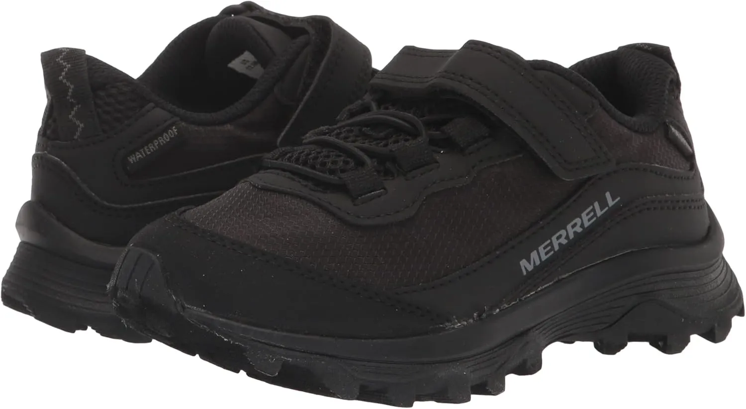 Merrell Kid's Moab Speed Low Alternative Closure Waterproof Hiking Sneaker