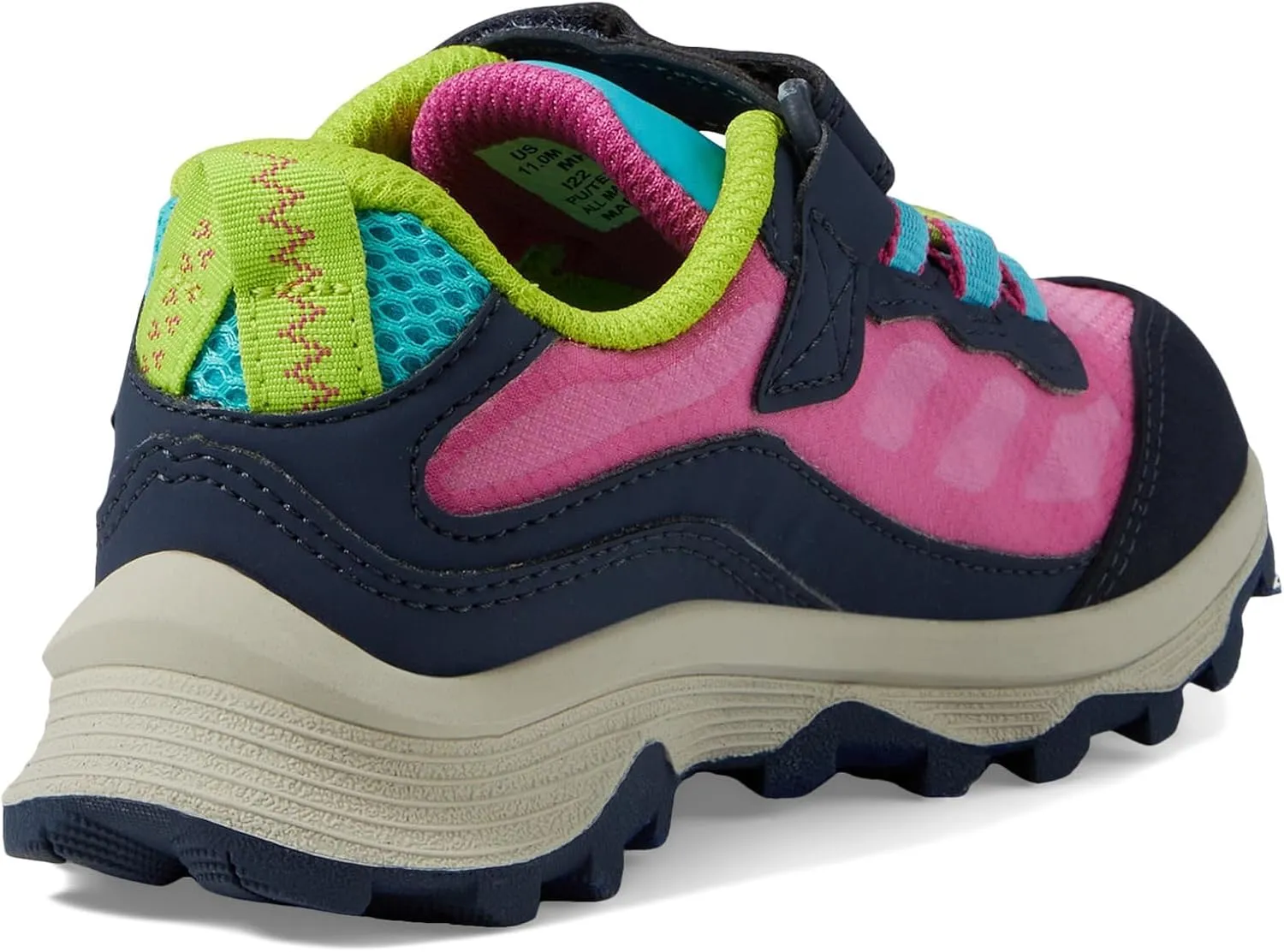 Merrell Kid's Moab Speed Low Alternative Closure Waterproof Hiking Sneaker