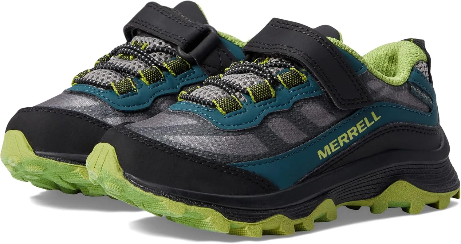 Merrell Kid's Moab Speed Low Alternative Closure Waterproof Hiking Sneaker