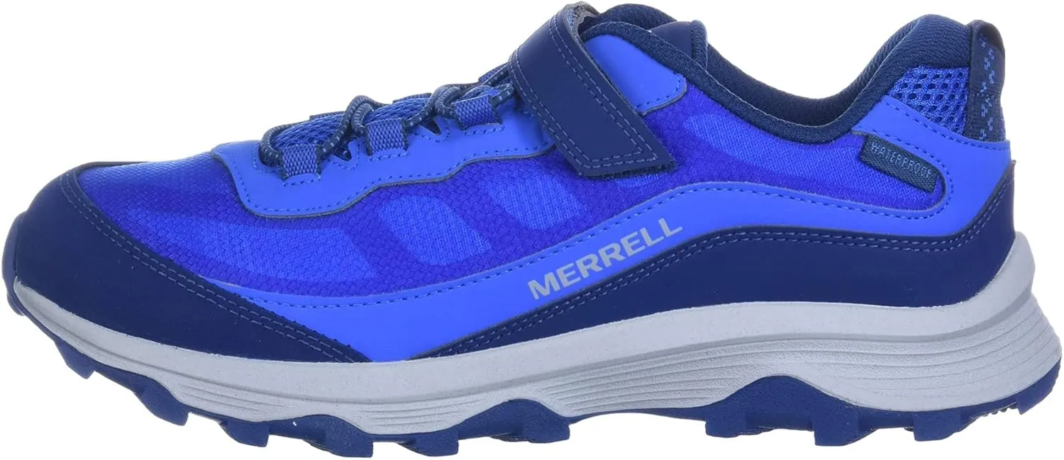 Merrell Kid's Moab Speed Low Alternative Closure Waterproof Hiking Sneaker