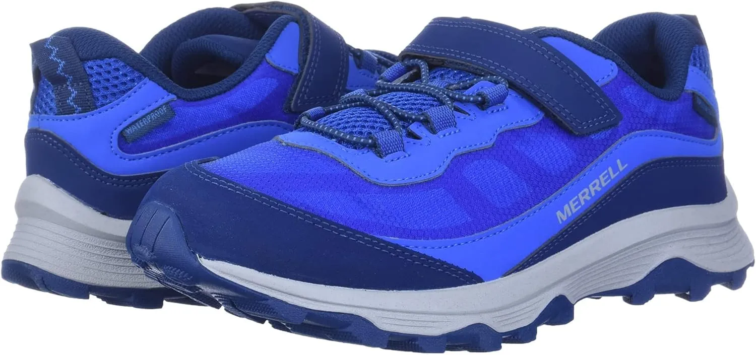 Merrell Kid's Moab Speed Low Alternative Closure Waterproof Hiking Sneaker