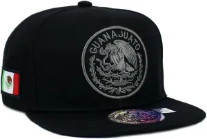 Mexican Hat Mexico State Federal Logo Embroidered Snapback Flat Bill Baseball Cap