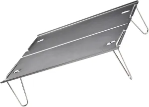 Mikikit Easily Foldable Picnic Table up Portable Travel Table for Camping BBQ Beach and Indoor Use