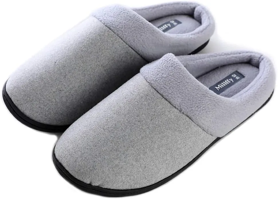 Millffy Unisex Memory Foam Slipper|Women's Cozy Slippers|Fuzzy Wool-Like Fleece House Shoes| Man's Indoor Outdoor Comfy Slippers
