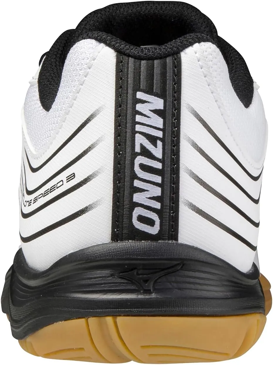 Mizuno Women's Cyclone Speed 3 Junior Shoe-Black-Silver