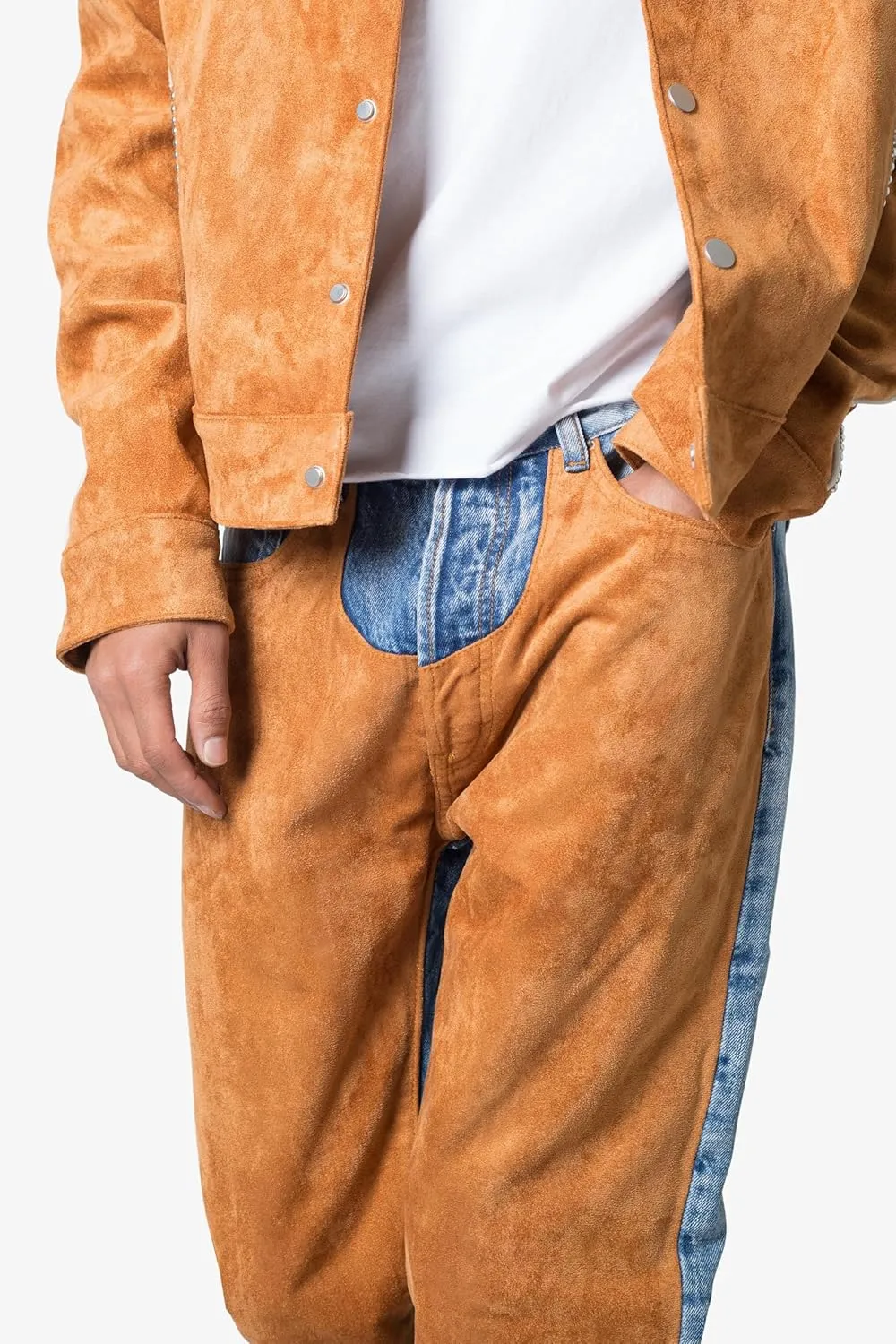 mnml Men's V636 Western Baggy Denim