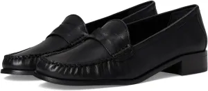 MOOMMO Women Vintage Suede Loafer Flats Round Closed Toe Slip On Oxford Shoes Pleated Flat Penny Loafers Comfort Office Ladies Work Ballet Flats Casual Ballerina Flats Driver Club Spring 4-11 M US