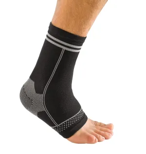 MUELLER Sports Medicine 4-Way Stretch Ankle Support Sleeve, Ankle Pain Relief Support for Men and Women, Ideal for Sprains, Strains, Arthritis, Black, Large/X-Large