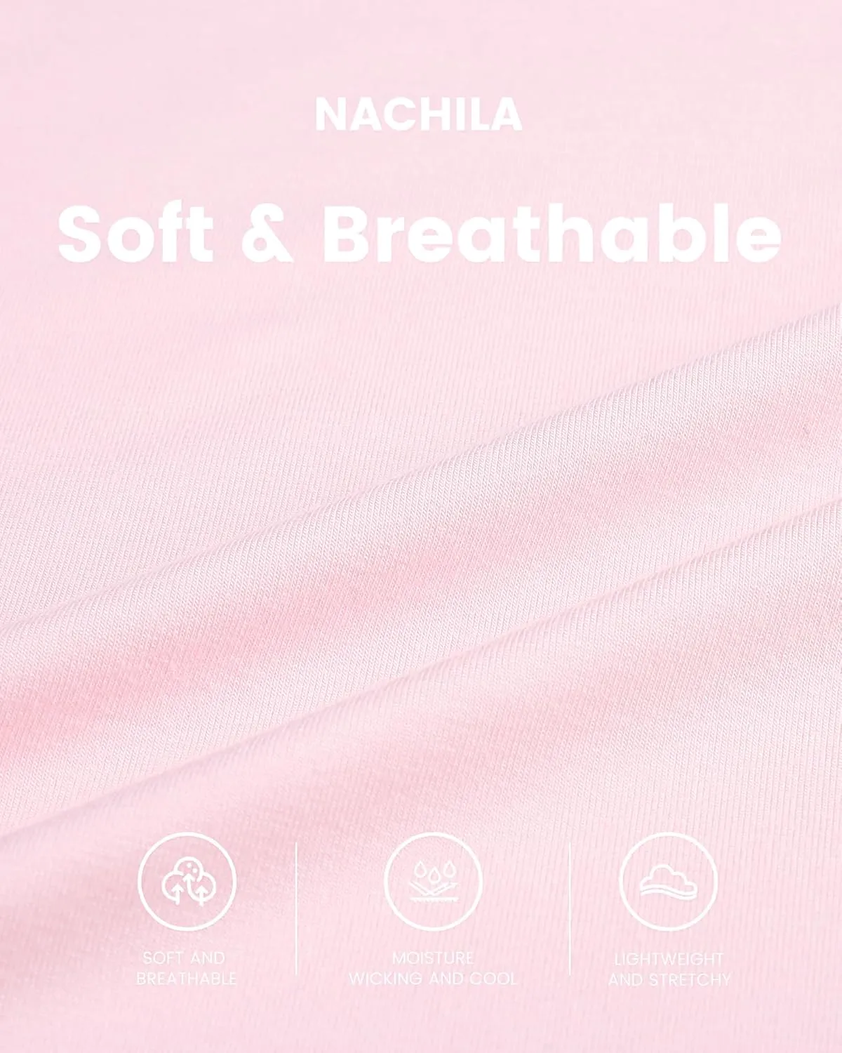 NACHILA Thermal Underwear for Women-Viscose Made from Bamboo,Soft Long Johns Set Base Layer Pajamas Set Long Sleeve Pjs