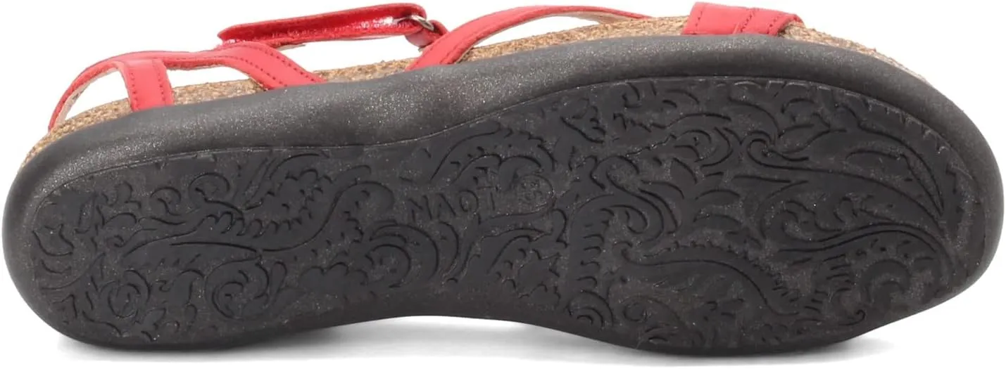 NAOT Footwear Women’s Dorith Sandal with Cork Footbed and Arch Support Footbed - Adjustable Sandal With Backstrap - Comfort and Support – Lightweight and Perfect for Travel - Narrow to Medium Fit