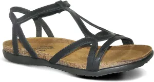 NAOT Footwear Women’s Dorith Sandal with Cork Footbed and Arch Support Footbed - Adjustable Sandal With Backstrap - Comfort and Support – Lightweight and Perfect for Travel - Narrow to Medium Fit