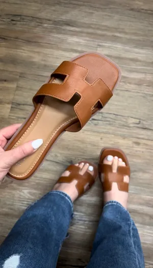 Natalie - Tan Sandal