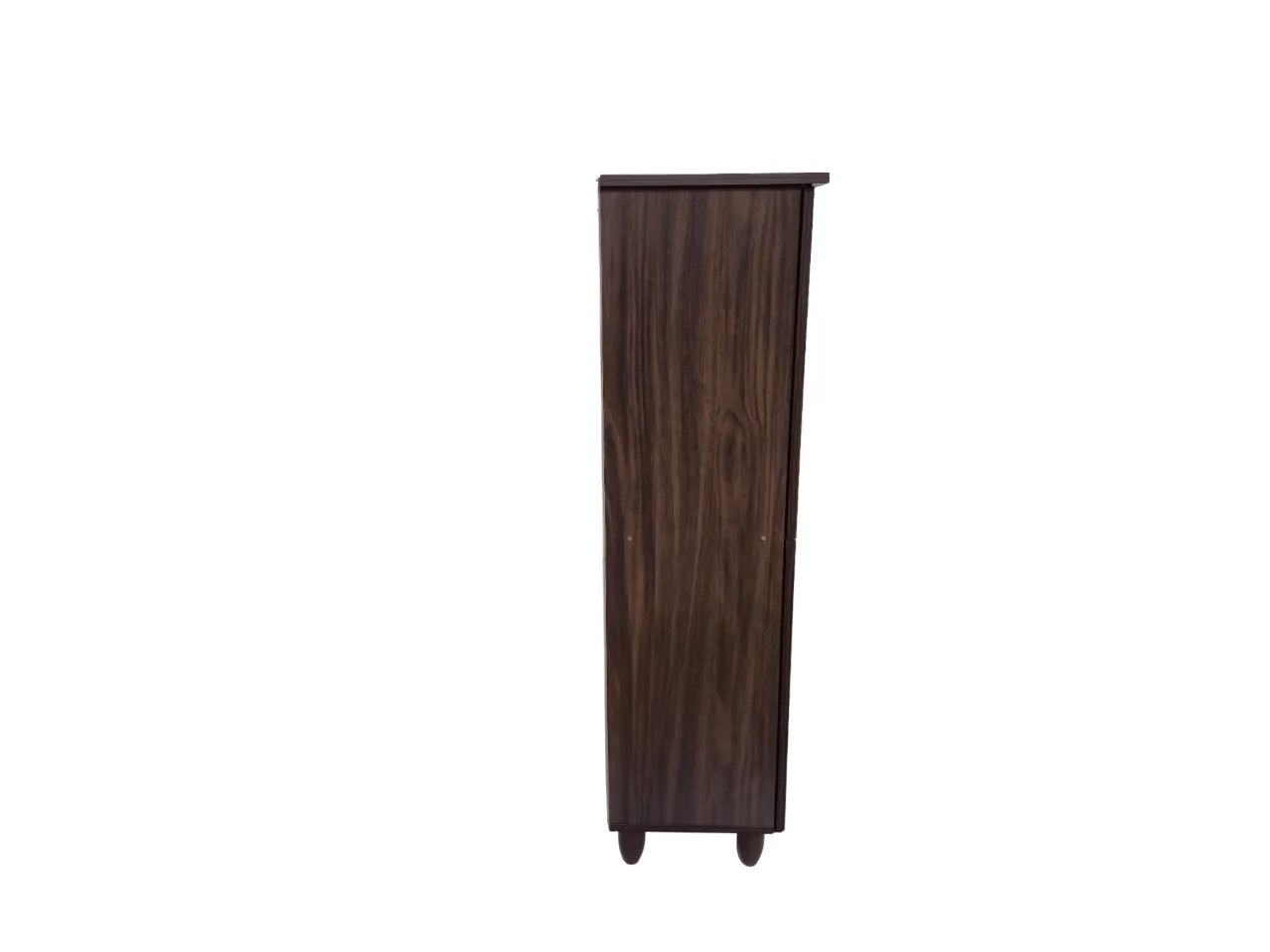 Neste 4 Door Shoe Rack in Walnut Colour