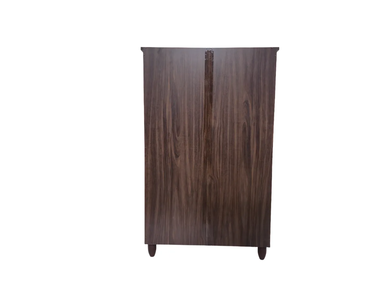 Neste 4 Door Shoe Rack in Walnut Colour